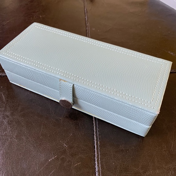 Pottery Barn Kids Other Potterybarn Leather Travel Jewelry Case